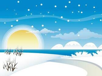 Winter Snowy Night Background Wallpaper Cartoon Pic