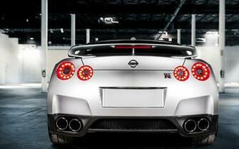 Cars Nissan Back Skyline Gt R R35 Wallpaper