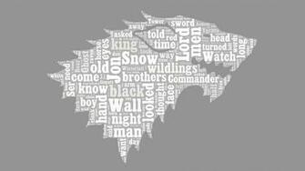 A Song Of Ice And Fire Image Asoiaf Word Cloud Jon Snow HD