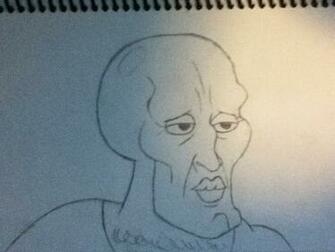 Handsome Squidward By Navid Navesto