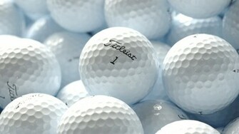 White Titleist Golf Balls HD Desktop Wallpaper Widescreen Jpg