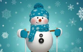 Snowman Wallpaper