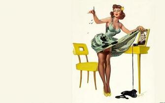 Pin Up Girls Wallpaper