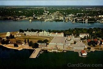 Aerial Of Royal Military College Kingston On Canada