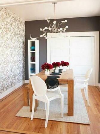 Wallpaper Accent Wall Color In The Home