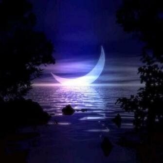 Moonlit Sky Tablet Wallpaper And Background Landscape
