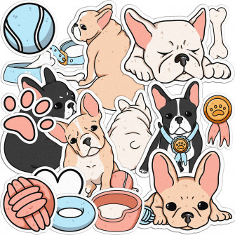 Cute Cartoon Dog Wallpaper