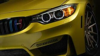 Austin Yellow Bmw M4 4k Wallpaper HD Car Id
