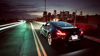 Black Nissan 370z Wallpaper