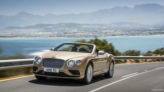 Bentley Continental Gt Convertible W12 Front HD Wallpaper