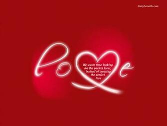 Perfect Love Romantic Wallpaper