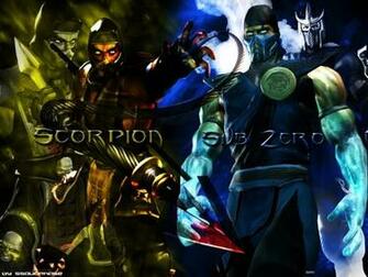 Scorpion Vs Sub Zero Mortal Kombat Wallpaper And