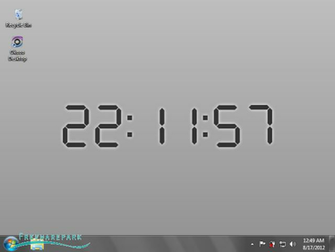 Csi Digital Desktop Clock Wallpaper Ware Image