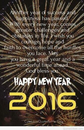 Happy New Year Quotes Wallpaper To Share On