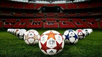 Champions League Balls HD Wallpaper Wallpaperfx