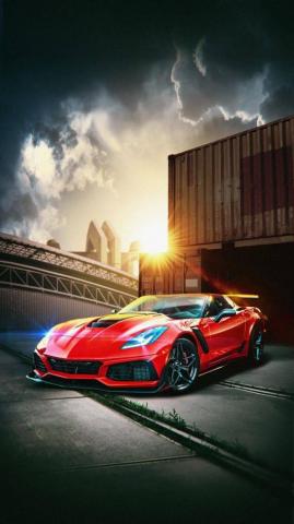 Chevrolet Corvette iPhone Wallpaper