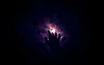 Wallpaper Touch The Galaxy Miracles Exist