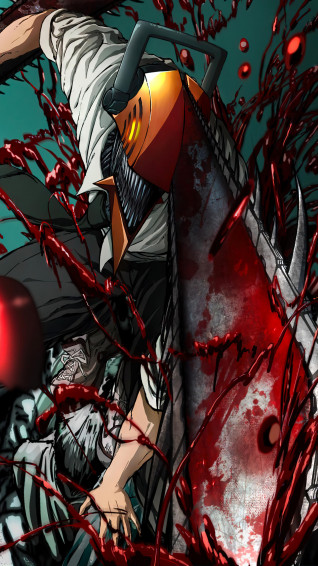 Denji Chainsaw Man Hybrid Form 4k Wallpaper iPhone HD Phone 201j