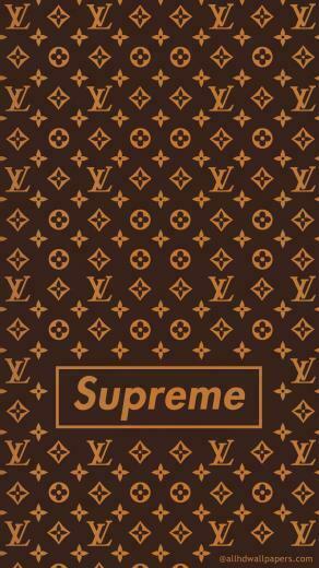 Supreme X Louis Vuitton iPhone Wallpaper
