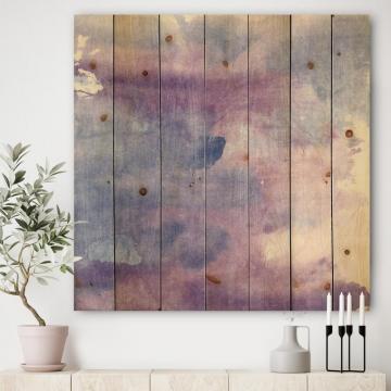 Design Art Designart Watercolor Purple Haze Ii Modern