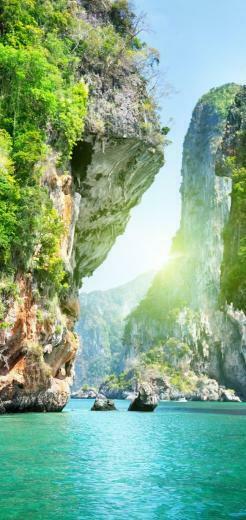 Naturaleza Catarartas Islas Wallpaper