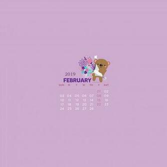 February Calendar Wallpaper