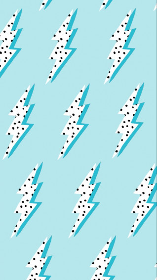 Lightning Wallpaper Preppy iPhone