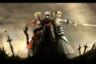 Fate Extra Stay Night Nopnop Saber Sword Weapon Wallpaper