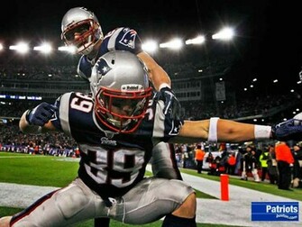 Patriots Running Back Danny Woodhead Bottom Was Congratulated By