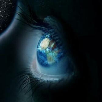 World In Your Eyes iPad Wallpaper