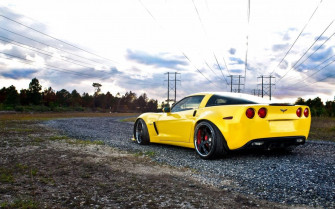 Widebody Corvette Z06 Wallpaper