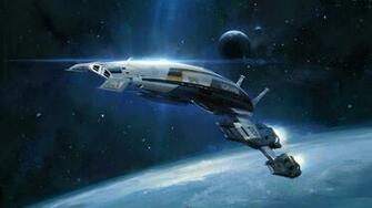 Normandy Sr Mass Effect Planet Space