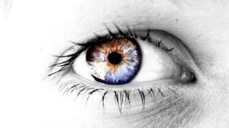 Strange Eyes HD 1080p Wallpaper