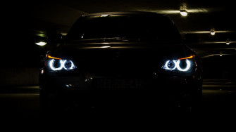 Bmw E60 Angel Eyes Wallpaper