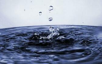 Desktop Wallpaper Cool Water Drop And Splash
