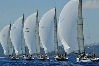 Sailboat Racing Logo