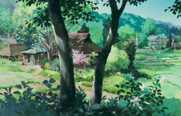 Tohad On Panoramic Background From Pom Poko Heisei