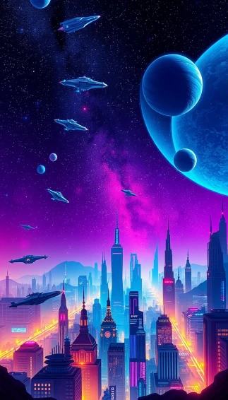 Sci Fi Phone Wallpaper