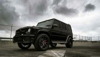 Mercedes Gelandewagen G63 Brabus Black G Tuning Suv Jeep
