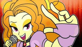 Mlp Dazzlings Adagio Dazzle Singing Wallpaper