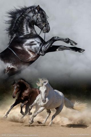 Pin Em Light Horses