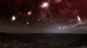 Alien Planet El Cielo Nocturno Estrellas Galaxias Constelaciones