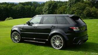 Mansory Range Rover Sport Black Side HD Wallpaper