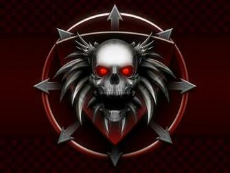 Dark Horror Skull Occult Evil Demon Wallpaper