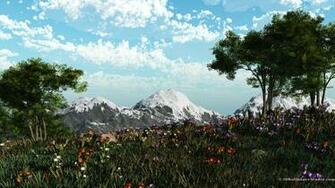Spring In The Valley Wallpaper Screen Resolution