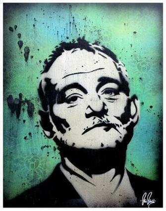 Bill Murray Chive Wallpaper X Art Print