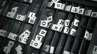 Letters Wallpaper For Laptop Image