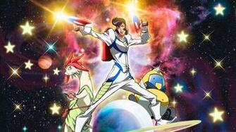 Wallpaper Space Dandy Meow HD Background