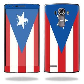 Skin Decal Wrap For Lg G4 Cover Sticker Skins Puerto Rican Flg