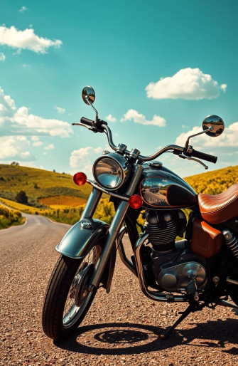 Vintage Motorcycle Wallpaper